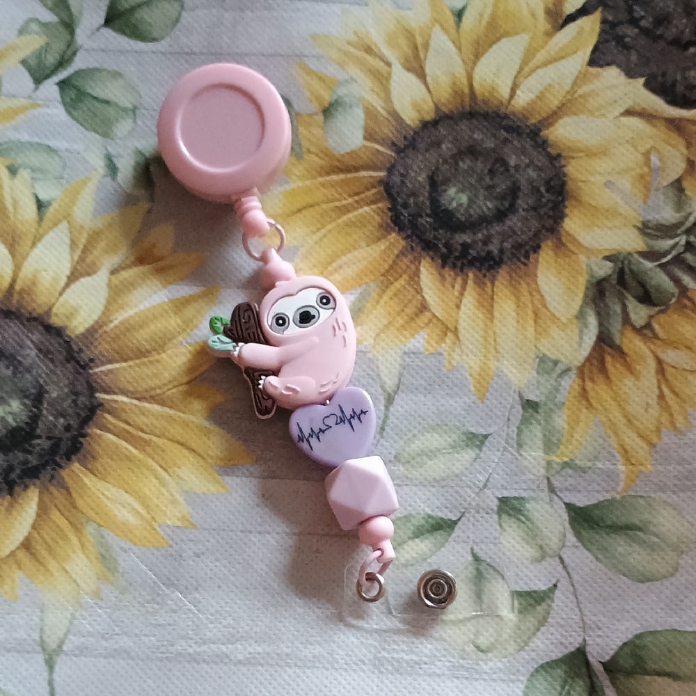 Pink Sloth Kids Accessory